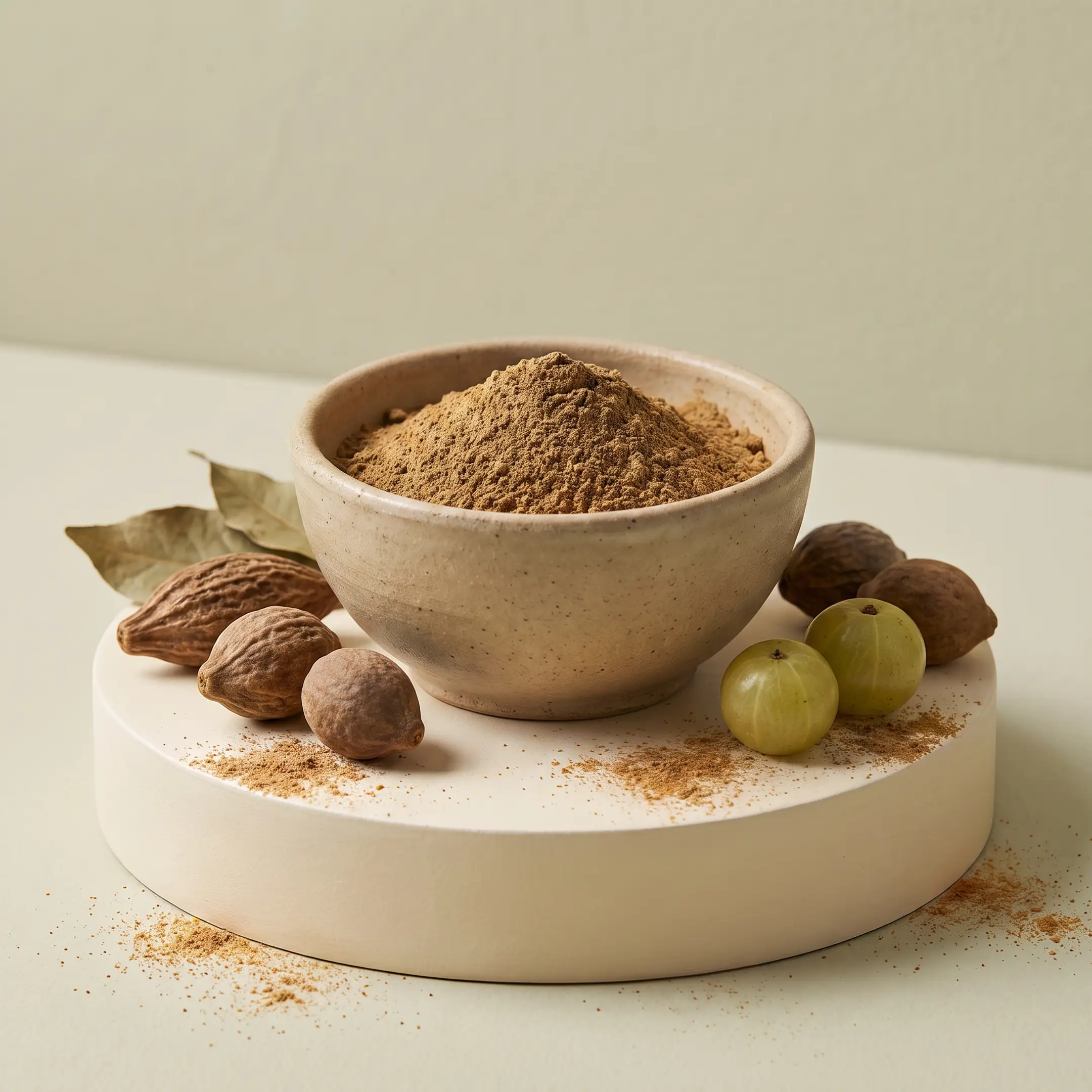 Triphala Powder — cosmetic-grade pigment dispersion